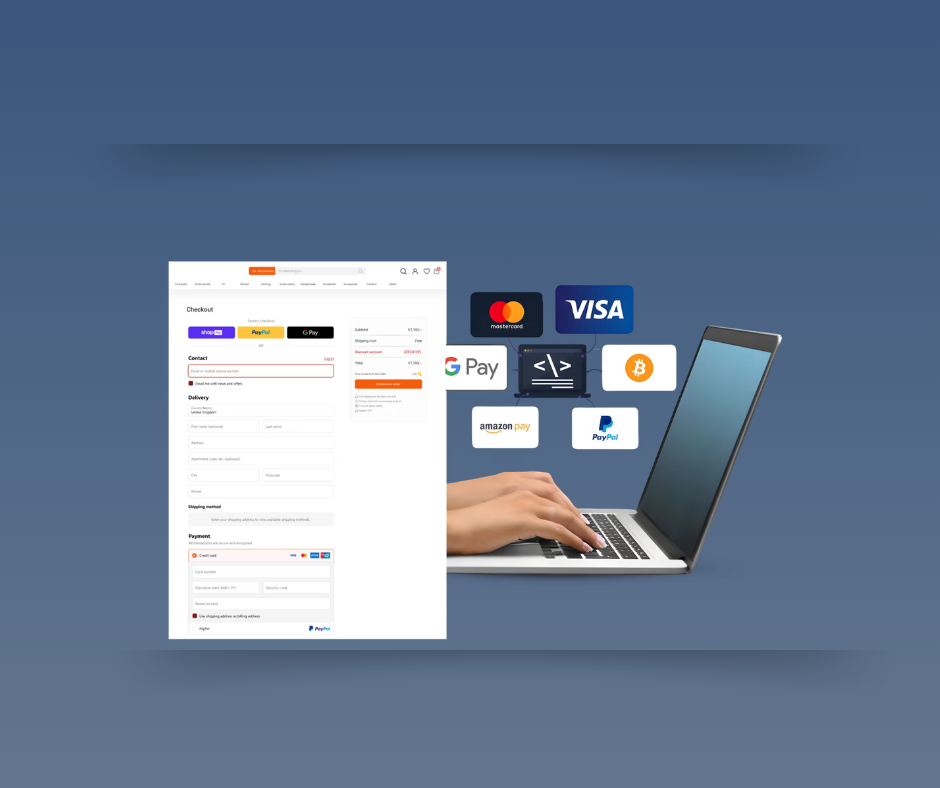 واجهة متجر تاجرلي لعرض المنتجات وإدارة العمل