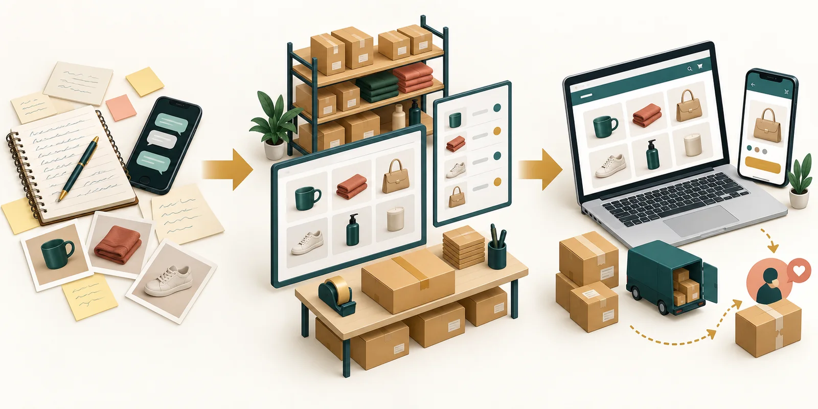 Roadmap from scattered manual work to an organised digital commerce operation